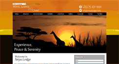 Desktop Screenshot of nsyalodge.com